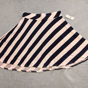 NY&C Candystripe Miniskirt Sz M NWT